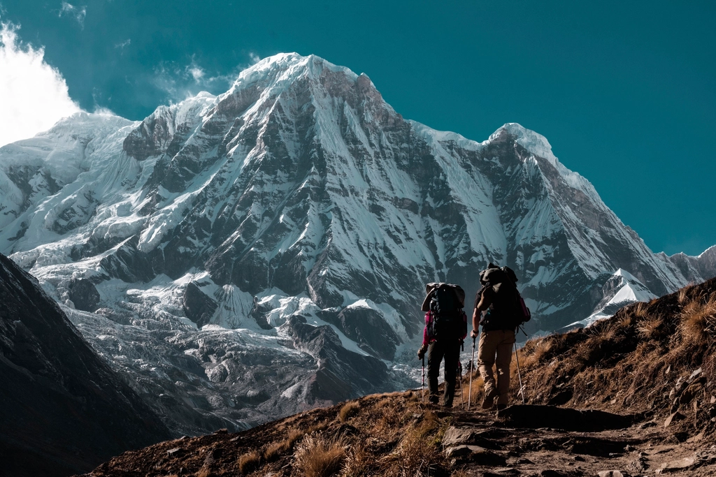 Hiking base Mount Annapurna, Nepal