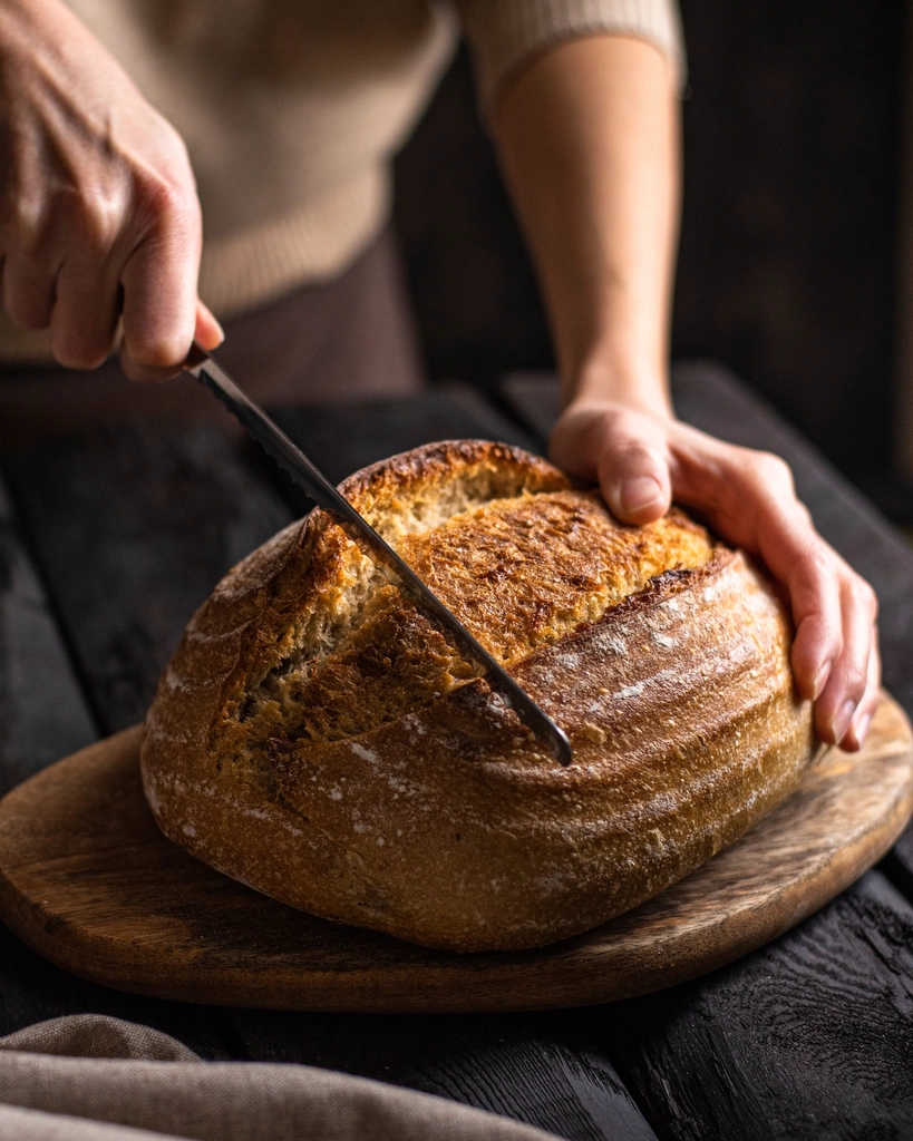 Free homemade artisan sourdough bread
