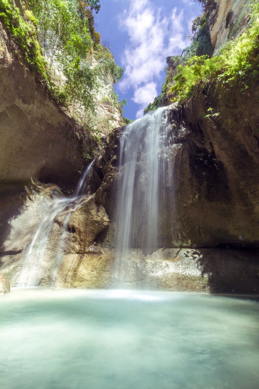 waterfalls